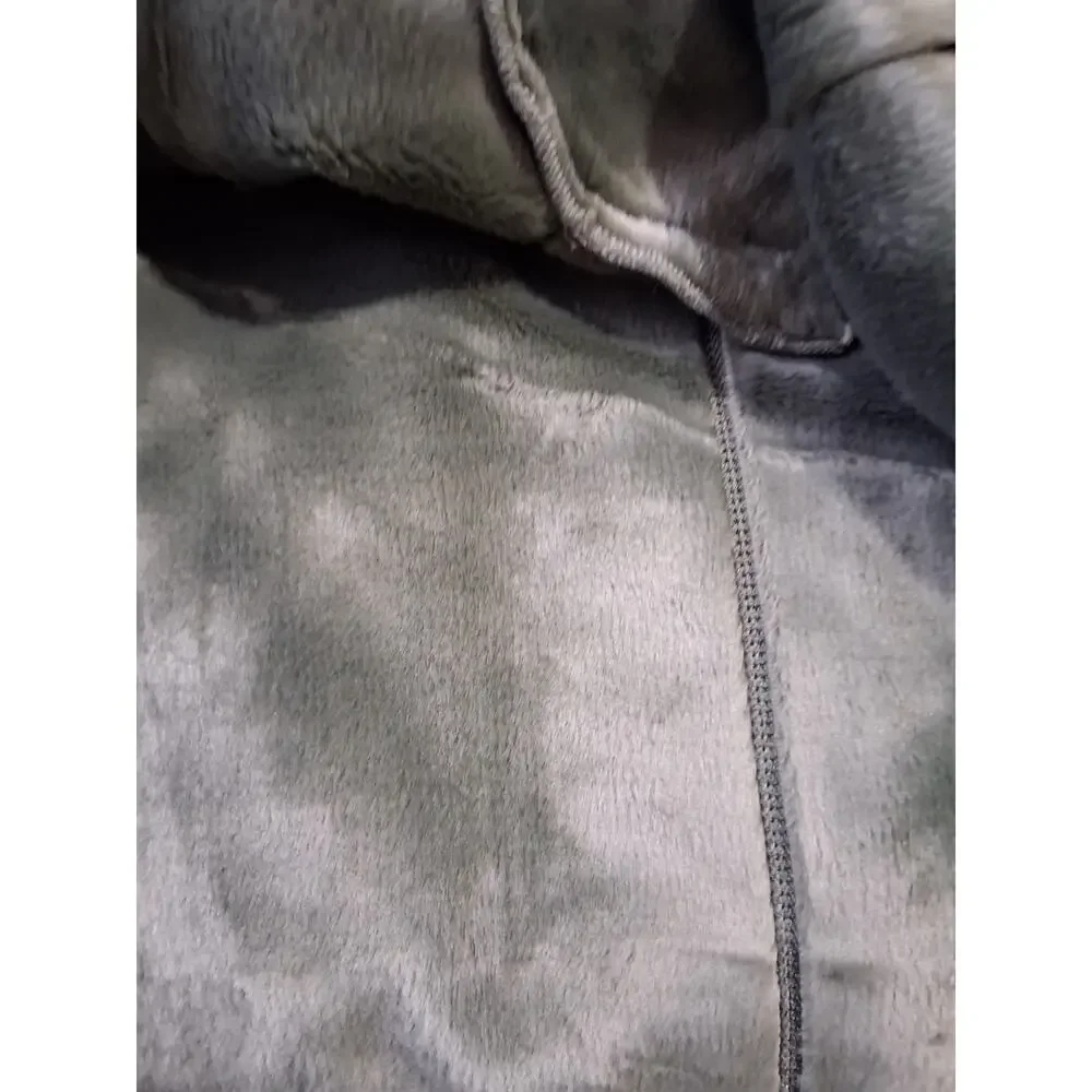 Appleseeds Faux Suede Women's‎ size XL Plush Lined Chunky Cozycore Winter Coat
